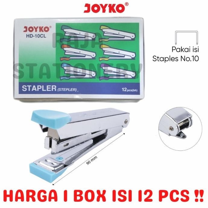 

JOYKO STAPLER HD10 KECIL ALAT STEPLES HEKTER HD-10CL 1 BOX 12 PCS