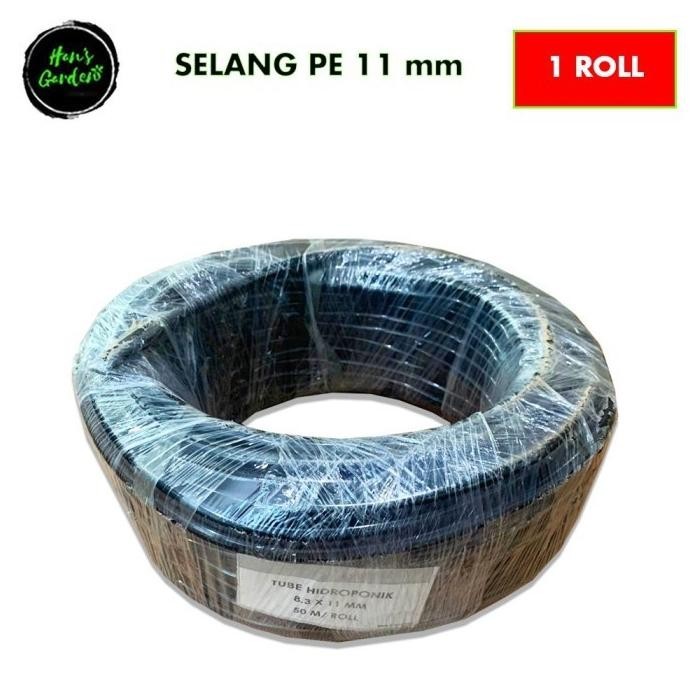 DISKON [50Meter] Selang PVC 11 mm - Selang PU Irigasi Pertanian - Selang Hdpe Hidroponik - Selang Se