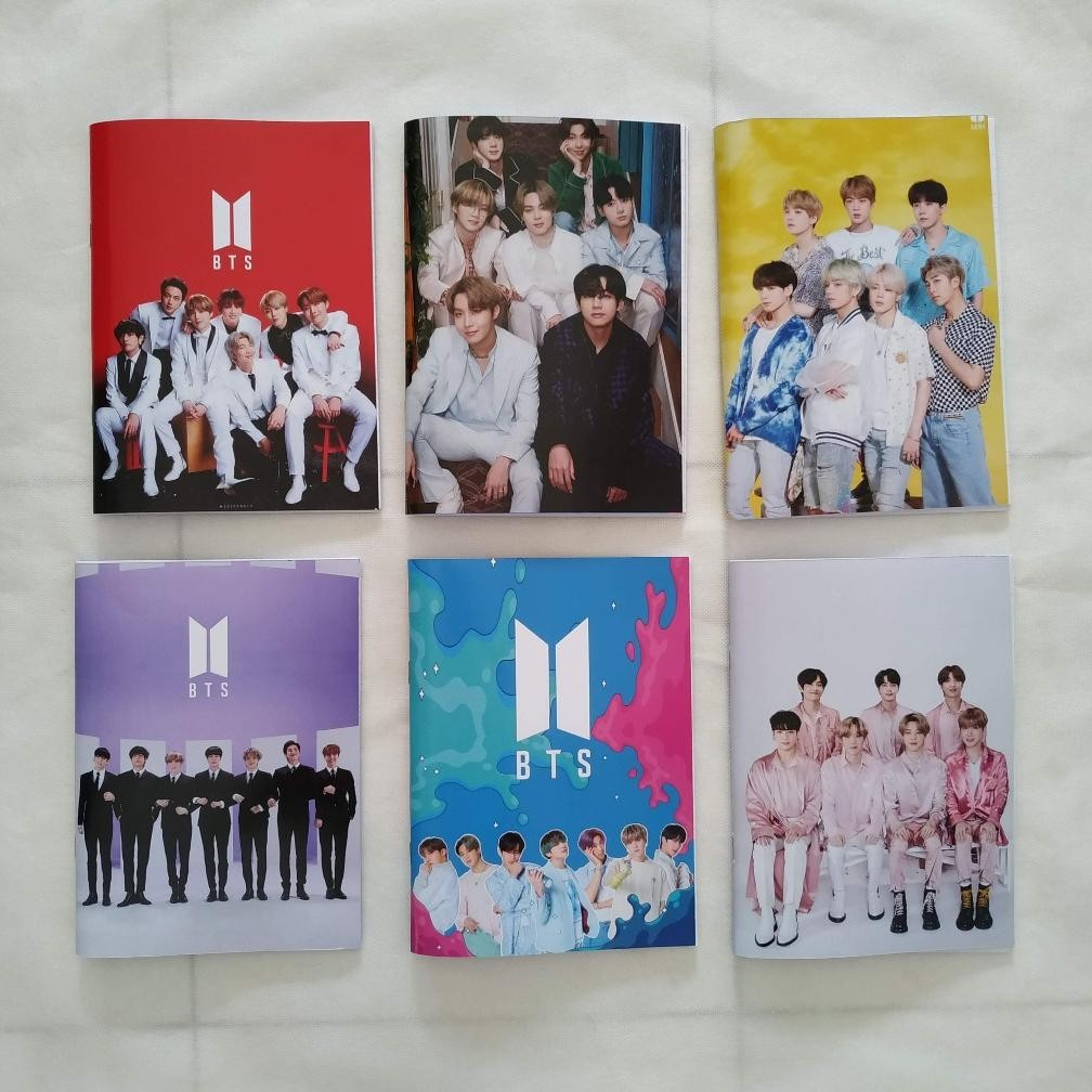 

Berkualitas Buku Tulis Kpop ( Isi 6Pcs Buku) Sale