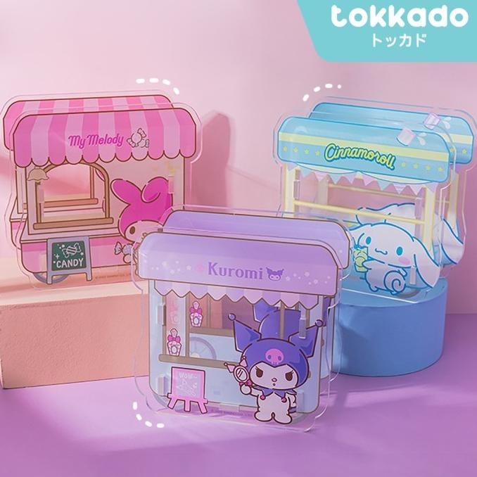 

TOKKADO Sanrio Mise Desk Pen Holder Tempat Pulpen Alat Tulis DIY Lucu