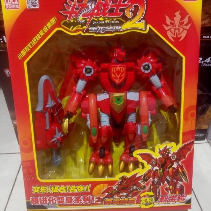 Mainan Anak Robot Dragon King 2 Warrior