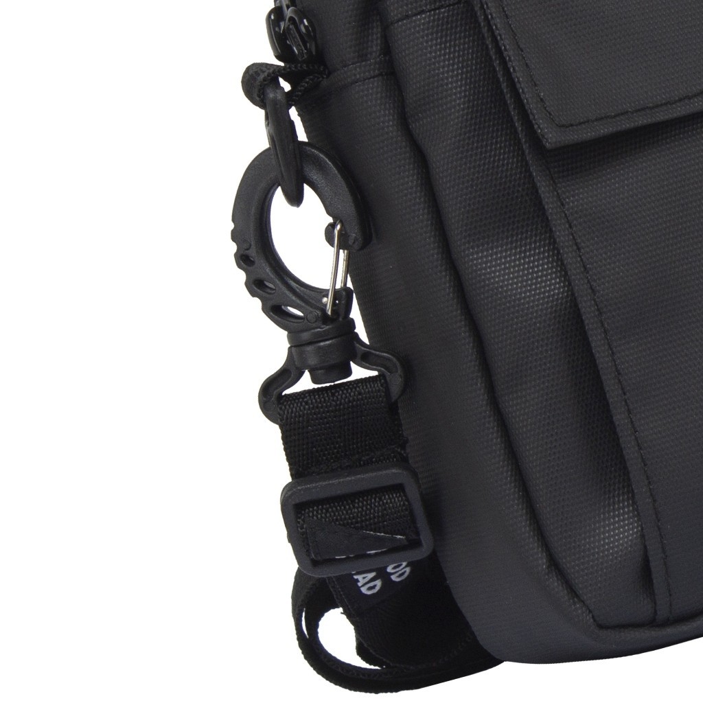 Troy Company Mini Sling Bag Black Heritage - Tas Selempang Hitam SB 2488