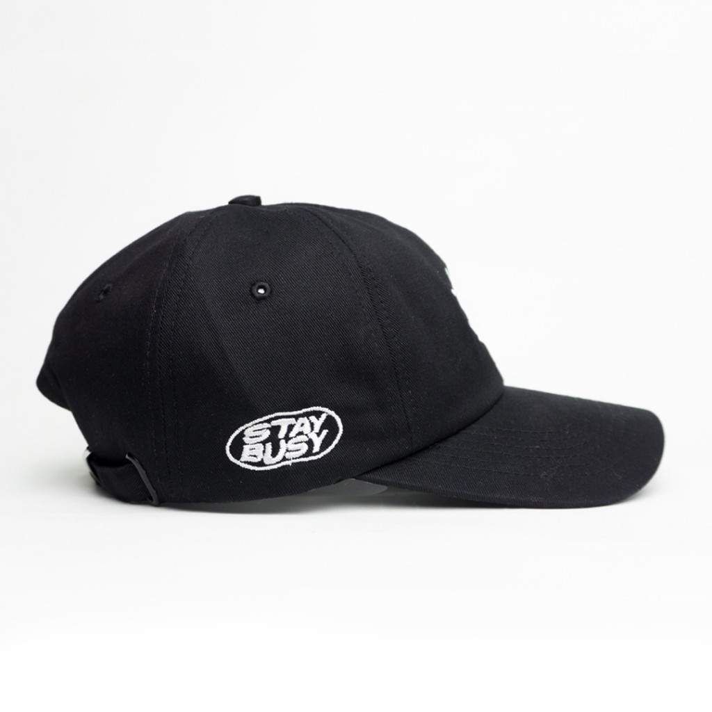Troy Company Polo Cap Black Troyco Ssy - Topi Baseball Hitam BC 2482