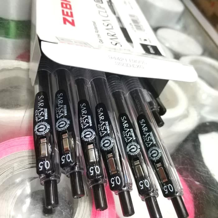 

NEW!! PULPEN SARASA GEL 0.5 HITAM / BIRU