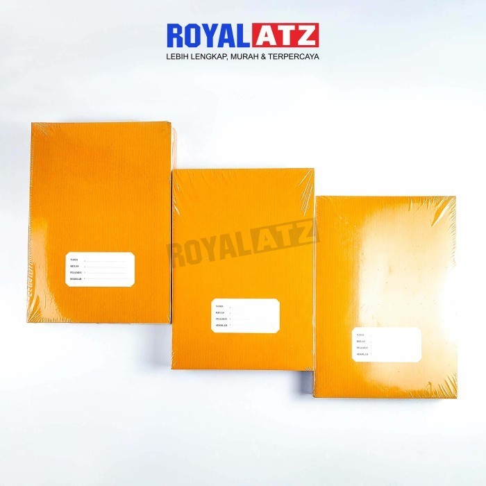 

Buku Tulis Ukuran Boxy Okey Motif Sampul Kraft Per Pak