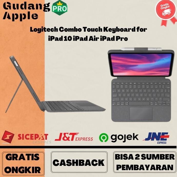 Logitech Combo Touch Keyboard Ipad 10 Ipad Air Ipad Pro | 10.9 11 12.9