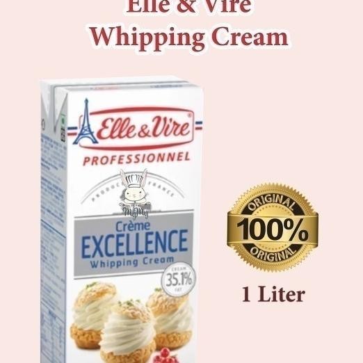 

Elle Et Vire Whipping Cream 1 Liter