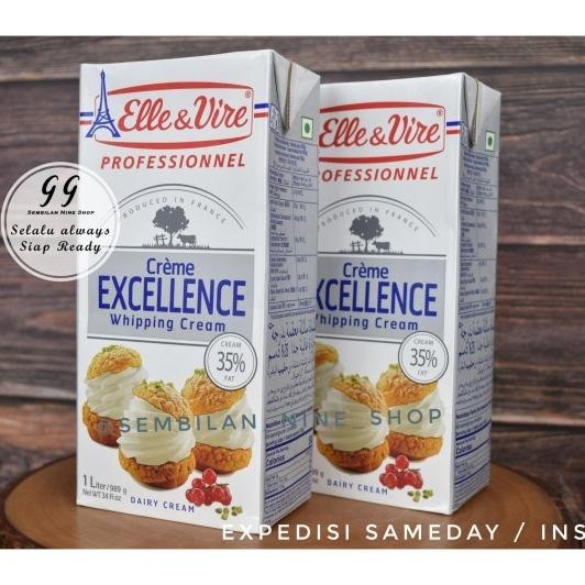 

Elle & Vire Dairy Whipping Cream 1 Liter