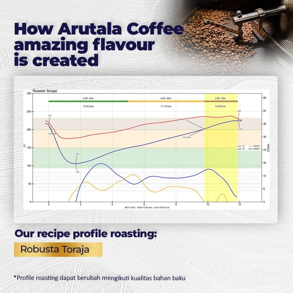 

Special Promo ARUTALA Kopi Toraja Rantebua Robusta Coffee Indonesia 200 gr Viral