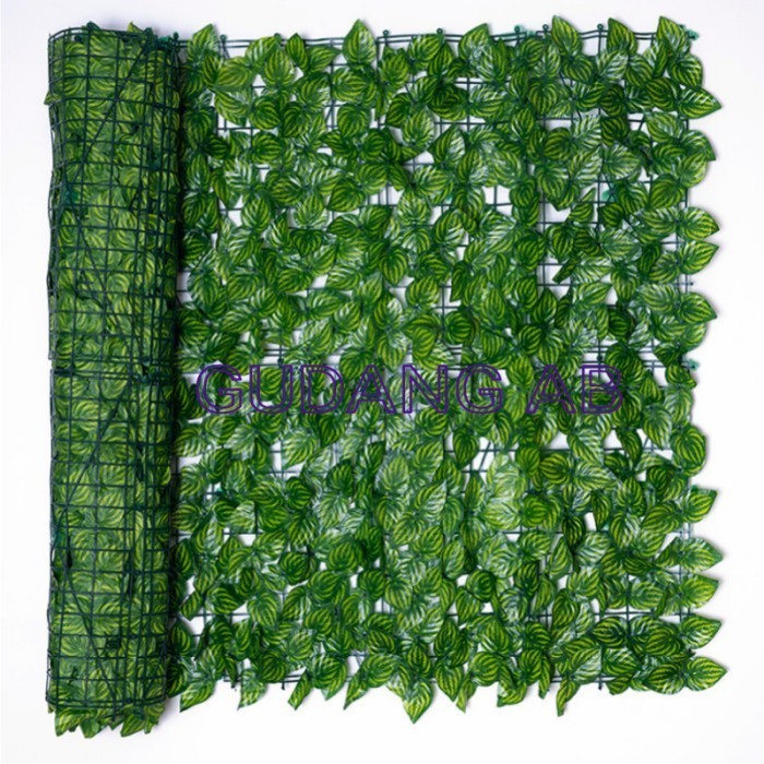 Daun Rambat Gulungan Pagar Daun Plastik Hiasan Dinding Daun Hias Rumah