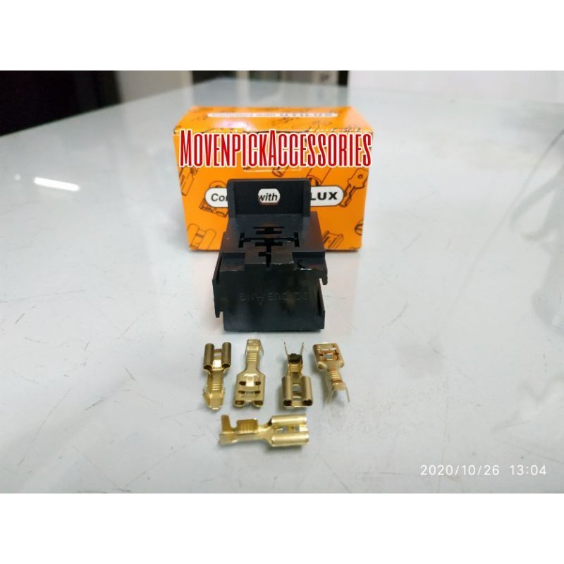 SOCKET RELAY GANDENG KOSONG + 5 TERMINAL