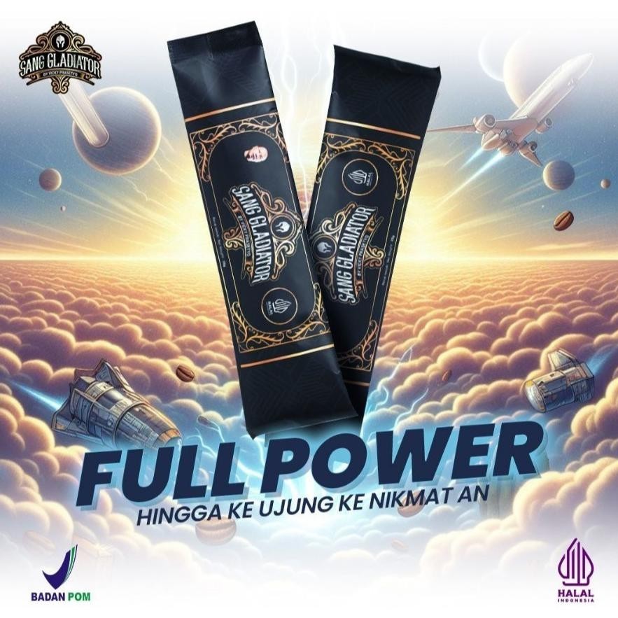 

er-90 Kopi Sang Gladiator by Vicky Prasetyo | Kopi Stamina Pria | Kopi Pria Dewasa | Kopi Vitalitas Pria Penambah Stamina | Stamina Coffee Hemat