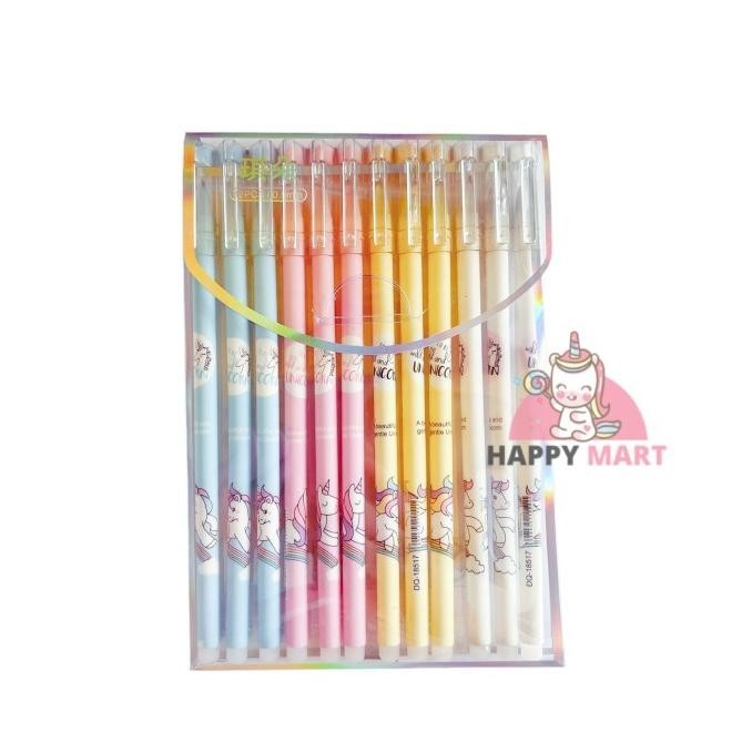 

Pulpen kuromi / unicorn grosir 12 pcs