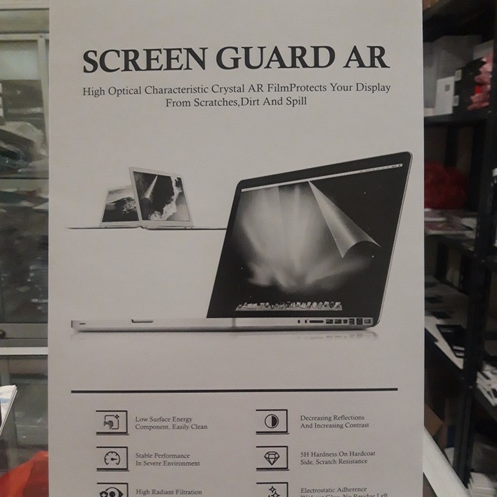 Anti Gores laptop 17.4 Inch Protector Screen Guard pelindung Layar 17"