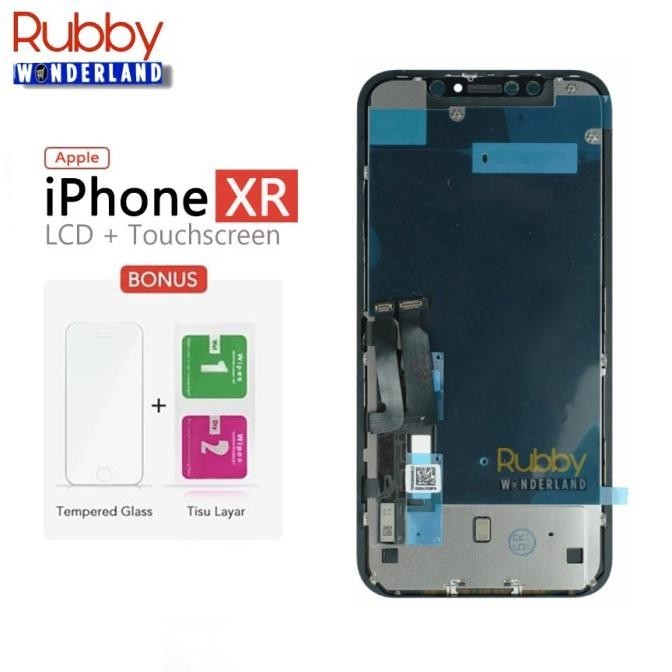 LCD + Touchscreen + Frame Apple iPhone XR Original 100% Bergaransi