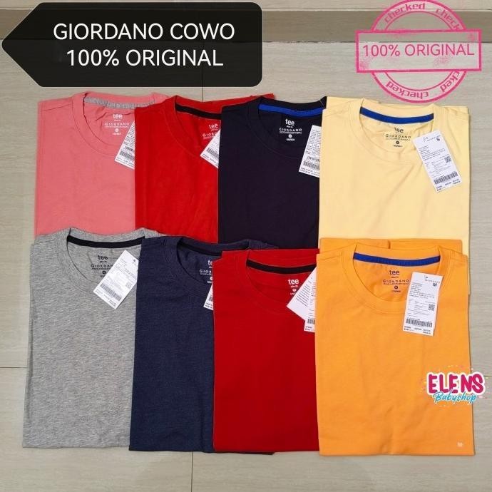 Kaos Giordano Pria Original 100%