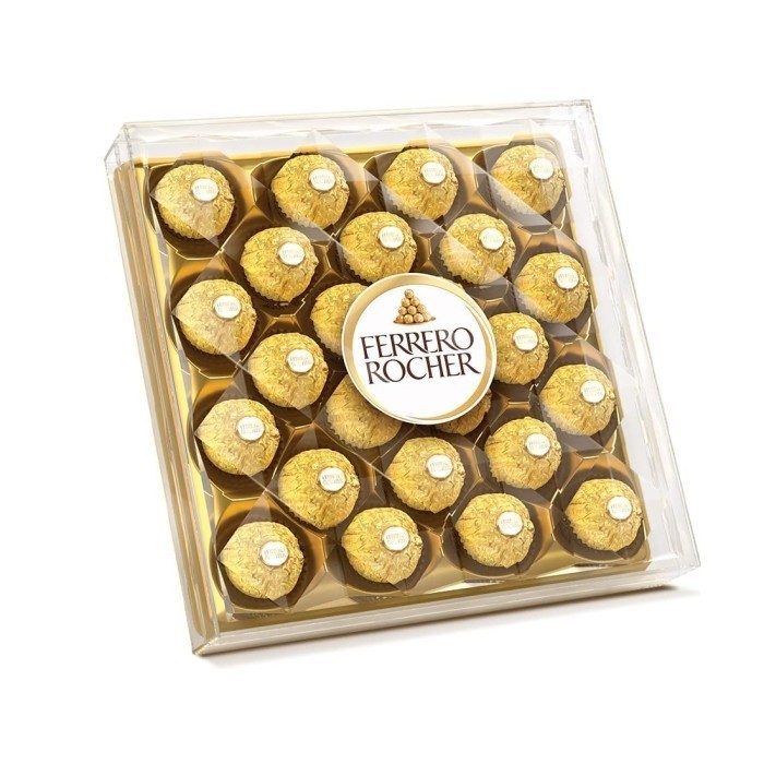 

Ready [COKLAT FERERO] FERRERO ROCHER CHOCOLATE ISI 24 PROMO