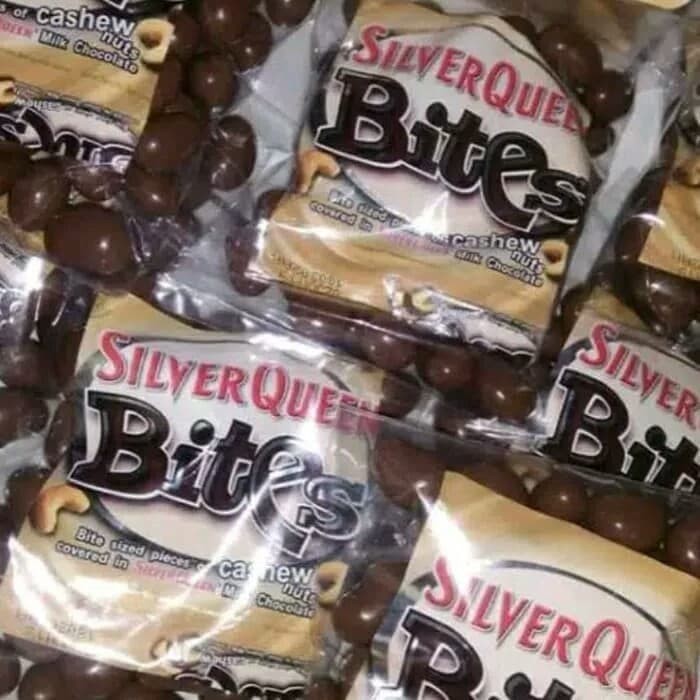 

Ready Silverqueen Bites Kacang Mede / Almond Snack Cemilan Coklat Kiloan - SQ mede 250