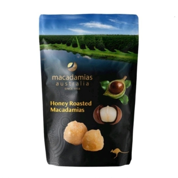 

Ready Cokelat Macadamia Australia Honey Roasted Macadamias Chocolate 135g