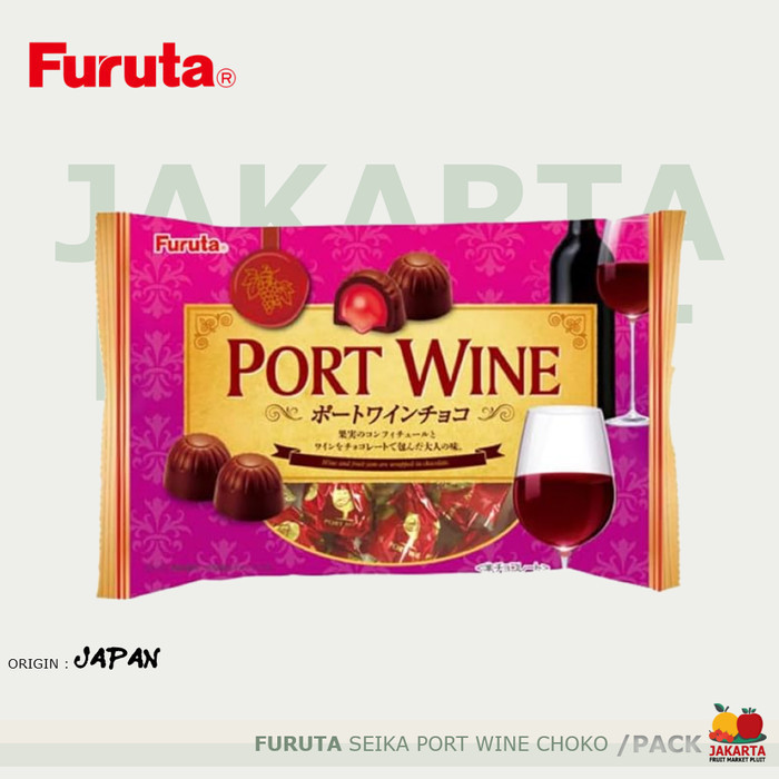 

Ready FURUTA SEIKA PORT WINE CHOKO Coklat isi import japan