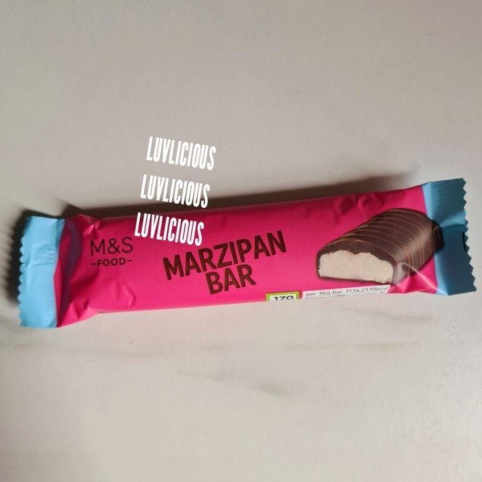 

Ready M&S MARK MARKS & AND SPENCER MARZIPAN BAR CHOCOLATE COKLAT COKELAT