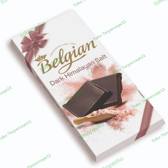 

Ready Coklat belgian dark himalayan salt 100gr