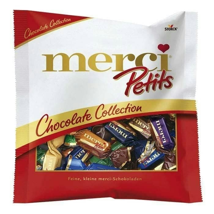 

Ready Merci Petits Assorted Chocolate Collection / Coklat Mini