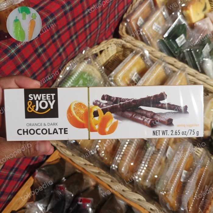 

Ready Sweet & Joy Orange & Dark Chocolate 75gram