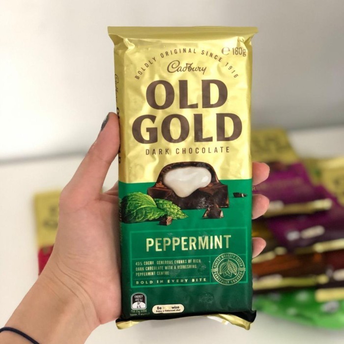 

Ready CADBURY OLD GOLD DARK CHOCOLATE PEPPERMINT