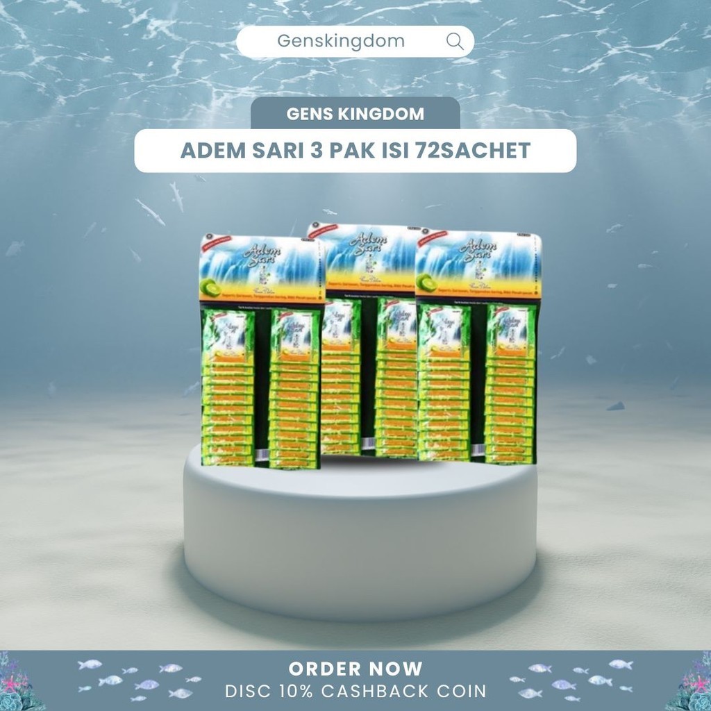 

ADEM SARI SACHET [ 72 SACHET ]