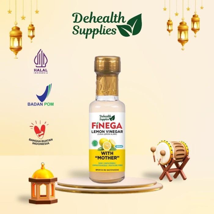 

Sale Finega Cuka Lemon 100Ml Kemasan Kaca
