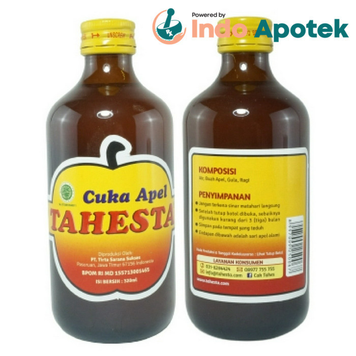 

Sale Tahesta Cuka Apel 300 Ml / Suplemen / Daya Tahan Tubuh