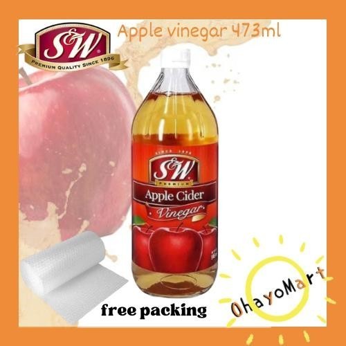 

Sale Sw S&W Apple Cider Vinegar 473Ml Cuka Apel