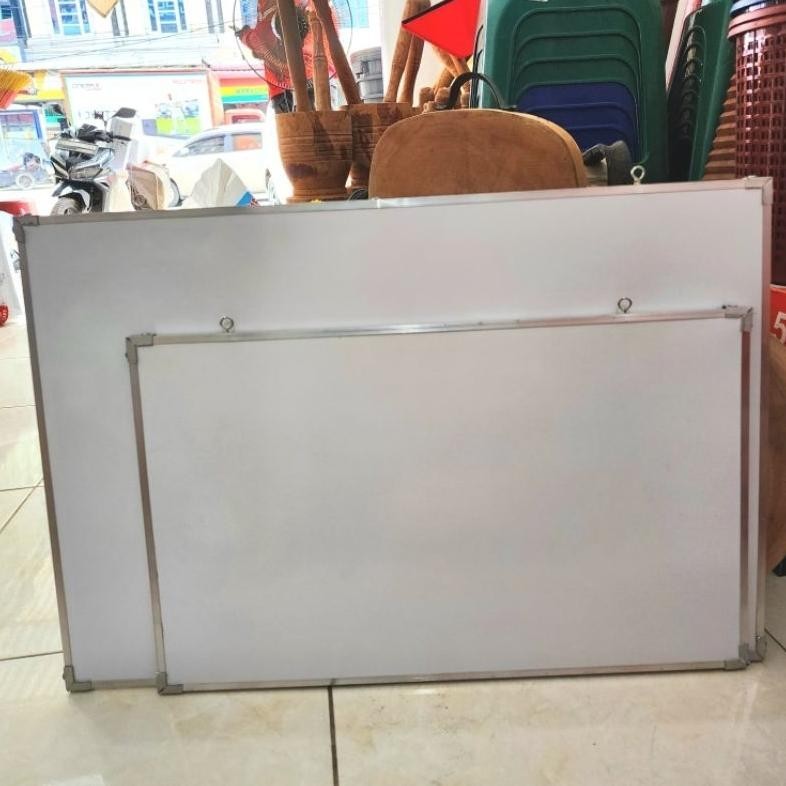 

Premium Papan Tulis Putih Gantung White Board 40X60 30X50 Cm Spidol - Dapur Karya Mdn Cod