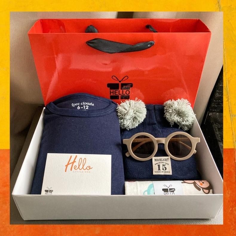 Berkualitas Hampers Bayi Newborn Baby Gift Set Kado Bayi Jumper Topi Kado Lahiran Bayi Baru Lahir Ka