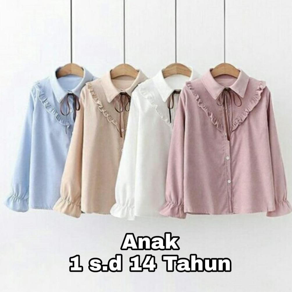 Murah Calya Blouse Anak Baju Atasan Anak Perempuan Umur 1 Sampai 12 Tahun 1 2 3 4 5 6 M7 8 9 10 11 1