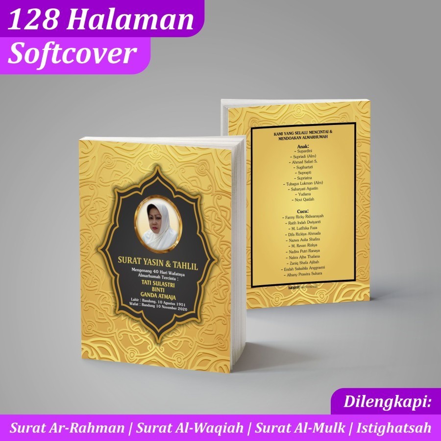 Cetak Buku Yasin Murah LS 12