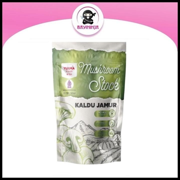 

Yuuka Food Kaldu Jamur Non Msg 50 Gr