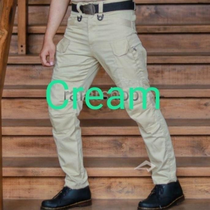 Celana tactical black hawk bahan premium celana outdoor TNI polisi