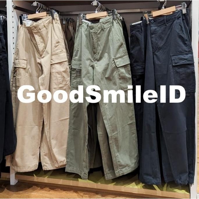 SALE Men Celana Kargo Pria Cargo Pants Chino Panjang UNIQLO JASTIP