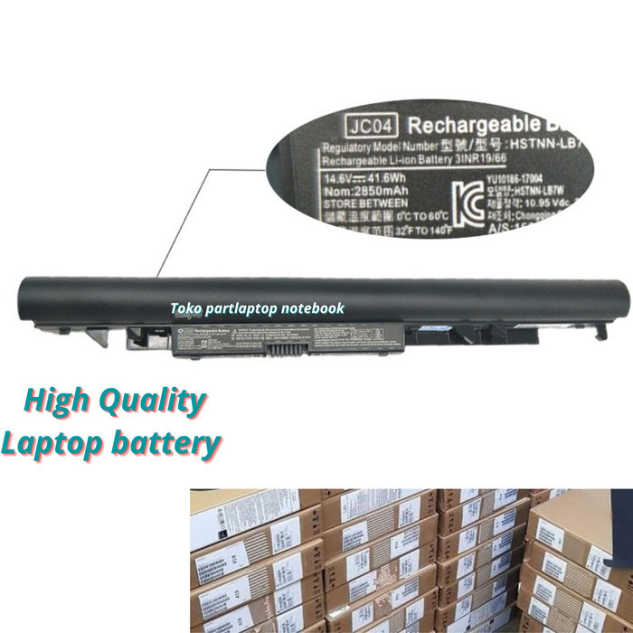 Baterai Laptop Hp 14-Bw015Au 14-Bw000Au 14-Bw010Au Notebook Battery
