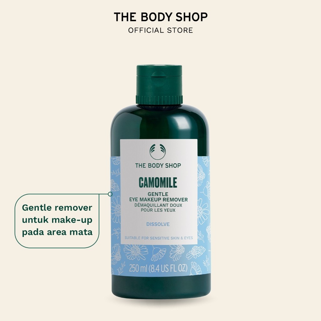 The Body Shop Camomile Gentle Eye Make Up Remover Cleanser 250ml