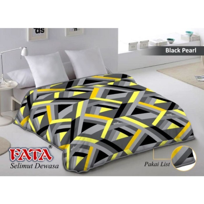Selimut Dewasa Flanel Fata Ukuran 200X200 - Selinut Fata - Selimut (B)