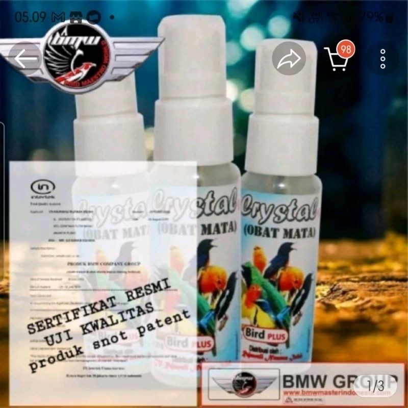 biosnot spray bio snot crystal obat mata burung murai lovebird sakit mata snot berair katarak hampir