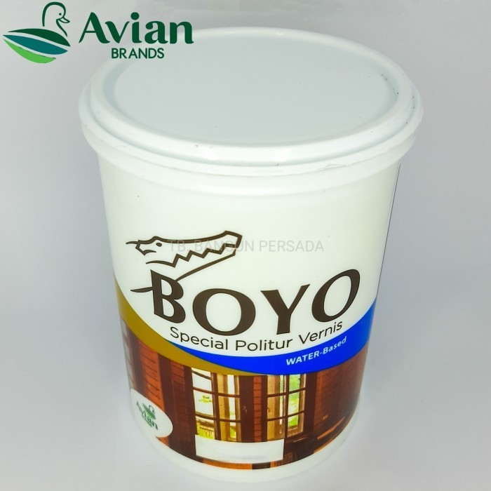 Cat Politur Boyo Waterbased / Cat Plitur Kayu / Cat Plitur Air