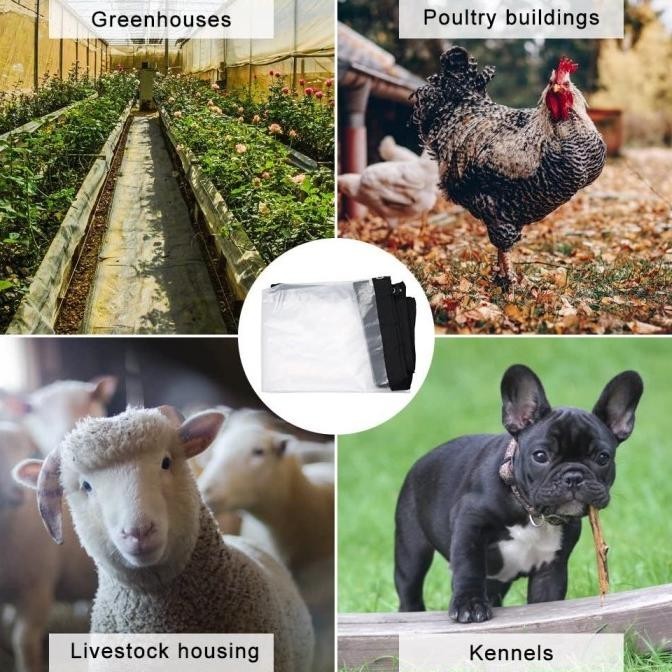 Plastik Terpal Bening Tebal / Tirai Plastik Outdoor Dengan Tali