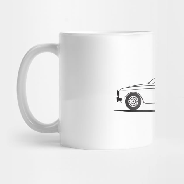 Mug Kopi Hitam Alfa Romeo GTV GTA