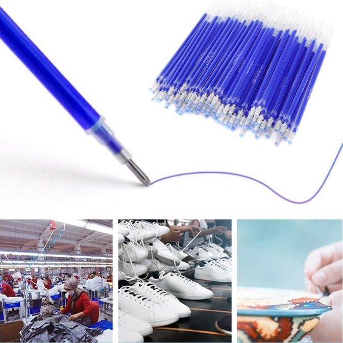 

100Pcs SHENG HUA Heat Erasable Pen/Penanda Kain/Pen Kulit