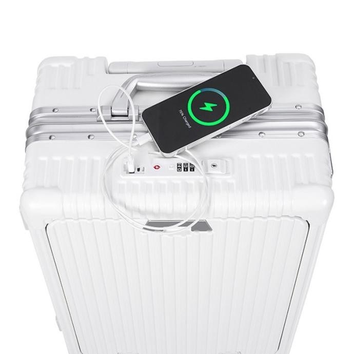 Multifungsi Koper Kabin Laptop Bagasi Bukaan Depan 20In Band Usb Port