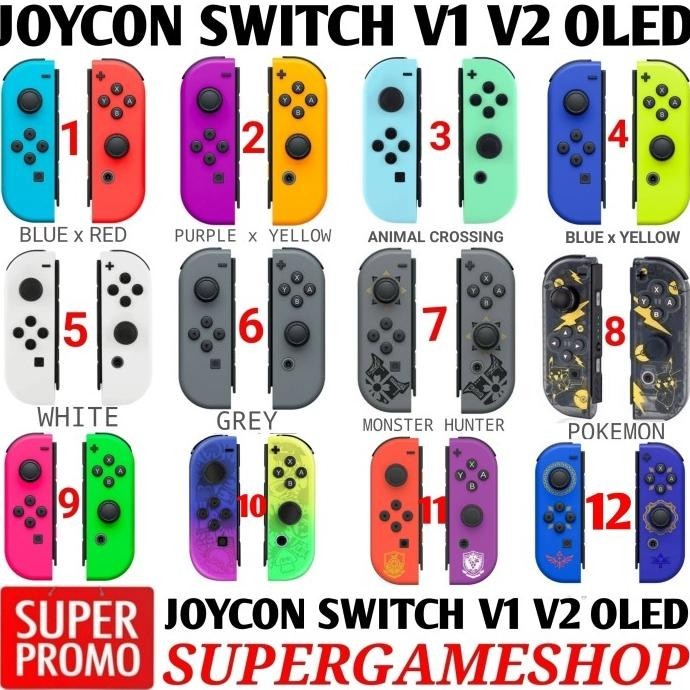 Joycon Nintendo Switch Joypad Switch V1 V2 Nintendo Switch Oled Joycon